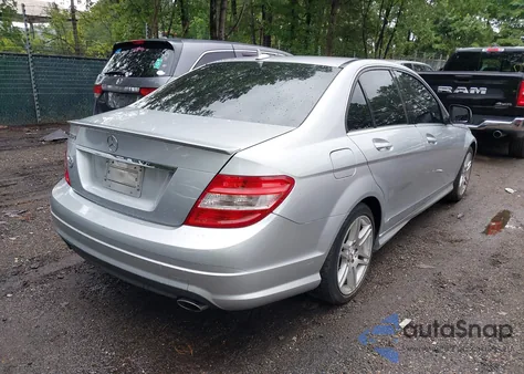 2008 Mercedes-Benz C 350 Sport из США, поврежденный, VIN WDDGF56X48F016019